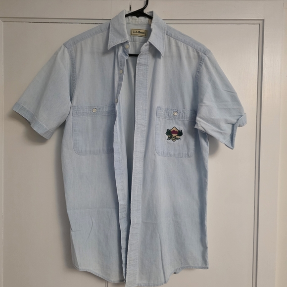 6 Hour Sale! 10 Piece LL Bean Blouse Tee Button Up Shirt Bundle - Picture 13 of 16
